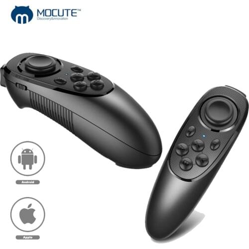 Mocute 052 Gamepad Pubg Controller Mobile Support Bluetooth Joystick For IPhone Android Smart TV Box Phone PC Trigger Universal
