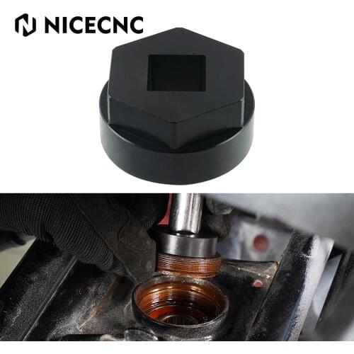 Steering Stem Bearing Nut Removal Tool Removing Bolt For Yamaha Raptor 250 350 700 700R Grizzly 125 450 660 YFM YFZ YXR Banshee