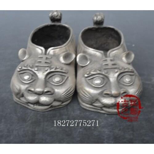 China white copper boutique collection carving The Shoes