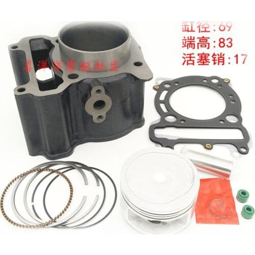 69mm Motorcycle Cylinder Piston Ring Gasket Kit for Yamaha Majesty YP250 YP 250 VOG 257 260 Eco Power Aeolus GSMOON XY260 250cc
