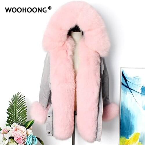 Real Fur Jacket Woman Natural Fox Jacket Down Jacket Liner Korean Version On Both Sides Wearing Winter Clothes Thick Warm new