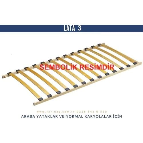 Lata Single and Double Bed Six Flat Wood Slat Farinay Lata3 412285907
