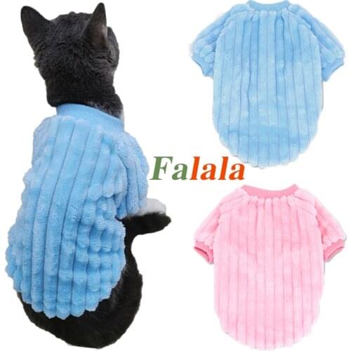 Cute Pet Clothes Soft Puppy Kitten Pet Coats For Small Medium Dogs Cats Warm Winter Dog Cat Jacket Clothing Chihuahua XS-2XL