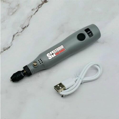 Mini Cordless Drill Power Tools Electric 3.7V Drill Grinder Grinding Accessories Set Wireless Engraving Pen For Diroma Home DIY