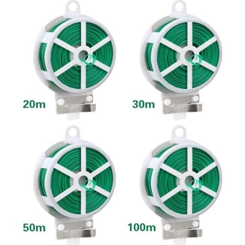 20/30/50/100m Multifunctional Nylon Garden Plants Cable Ties Power Wire Loop Tape Flowers Stems Cable Tie