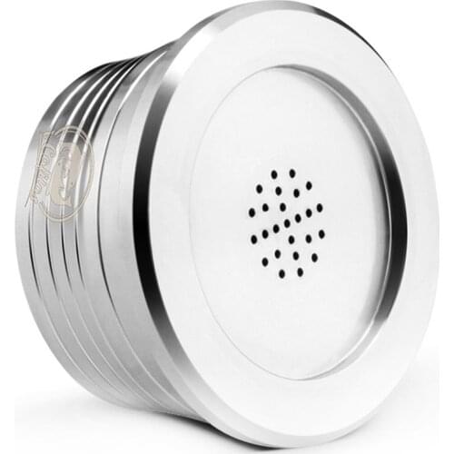 Stainless steel Refillable Coffee Capsule Pod Filter Dripper Tamper Compatible with DELTA Q/ Coffee Machine