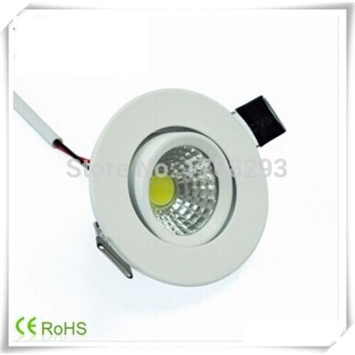 New 30PCS 5W 7W COB Led Downlights 120 Beam Angle Cool/Warm White Led Fixture Downlights Recessed Lamp AC 85-265V CE