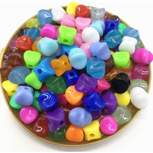 Wholesale 50pcs/lot 8mm Acrylic Beads Spacer Loose Beads For Jewelry Making DIY Bracelet Earring #QT29