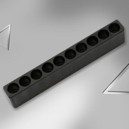 A Plastic Screwdriver Head Storage Case Tool Screwdriver Hole 10/12 Holes Hex Shank Bit Storage Holder