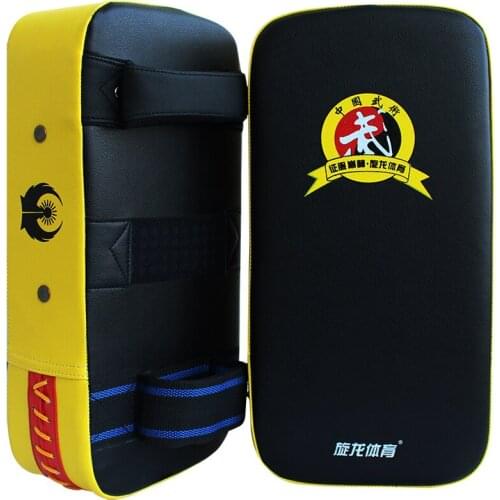 Durable Punching Bag Boxing Pad Sand Bag Fitness Taekwondo Kicking Punching Pad PU Leather Training Gear Muay Thai Foot Target
