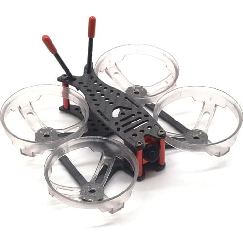 Flyfor 100mm Frame Kit 2 inch Mini Drone Frame with Prop Guard Compatiable with 11XX series motors for DIY RC FPV Racing