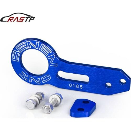 RASTP-BENEN 0185 Universal Rear Tow Hook Billet Aluminum Towing Kits for Honda RS-TH002