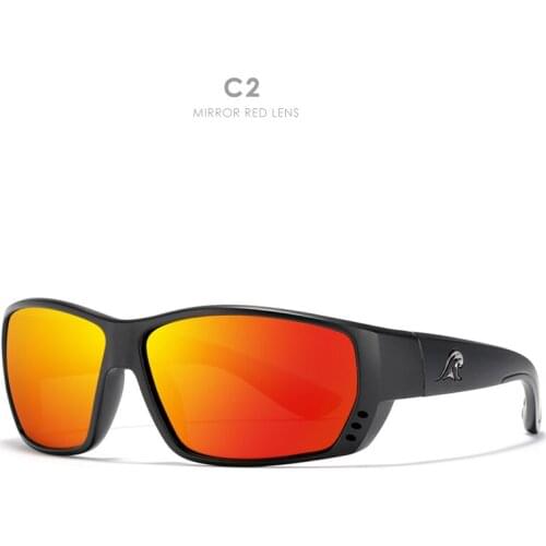 KDEAM Quality Sports Sunglasses for Men/Women Outdoor Fishing Sun Glasses UV400 Goggles Polarized lenses