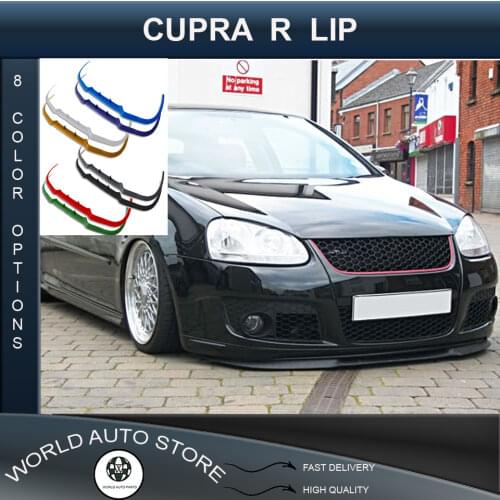 For vw golf 5 v front lip universal spoiler lip bumper 3 piece free fast shipping designed full harmony body kit design