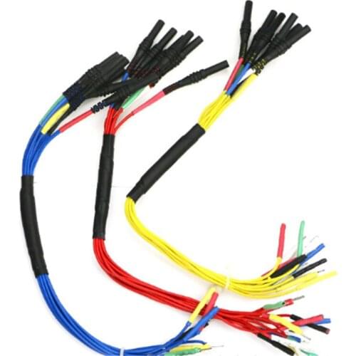 1pc Hantek 6-Way Universal Breakout Leads Breakout Leads for Automotive Oscilloscope HT306 4 SIZES 0.6 mm/1.5 mm,/2.3 mm/2.8 mm