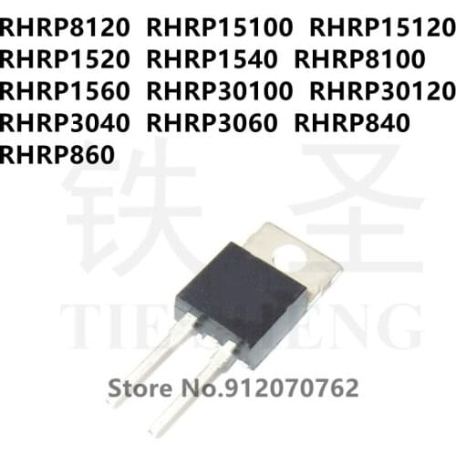 10PCS RHRP8120 RHRP15100 RHRP15120 RHRP1520 RHRP1540 RHRP8100 RHRP1560 RHRP30100 RHRP30120 RHRP3040 RHRP3060 RHRP840 RHRP860