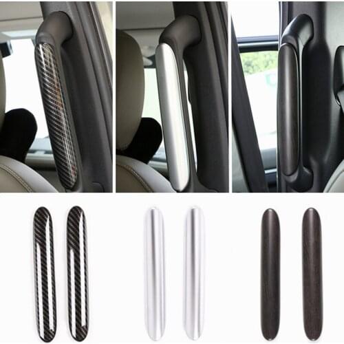 2pcs Car Rear Handle Decoration Strip Cover Sticker Trim For Land Rover Defender 2020