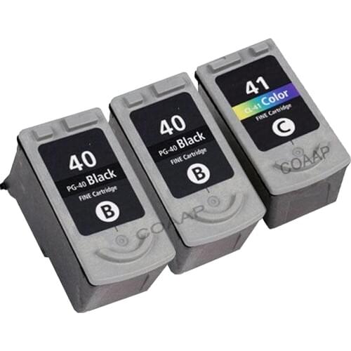 3Pack PG-40 CL-41 PG40 CL41 Ink Cartridge for CANON PIXMA MP150 MP170 MP180 MP210 MP450 iP1600 iP1800 iP6220D iP2200 Printer
