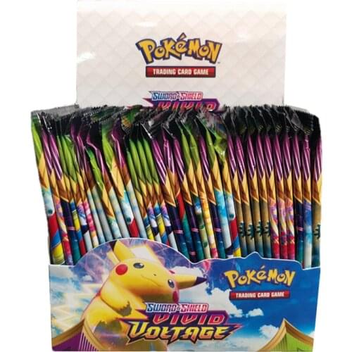 324Pcs/Box Pokemon Cards Newest GX EX Sword&Shield Voltage English Trading Card Shining Game Versions 36 Pack Collection Toys
