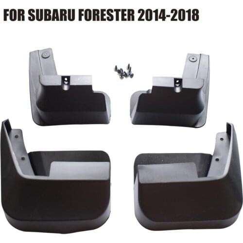 4pcs Car Fender Flares for Subaru Forester 2014-2018 Front Rear Splash Guards Mud Flaps Mudguards Mudflap YC101052