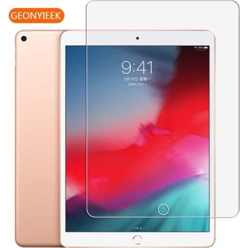 9H Tempered Glass For iPad 10.2 inch 2019 2.5D Full Cover Screen Protector For iPad Pro 11 Air 2 3 MiNi 5 4 3 2 2017 2018 Glass
