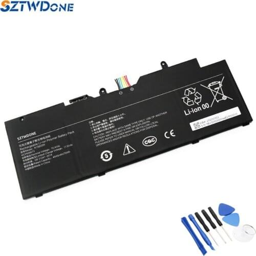 SZTWDONE R15B02W Laptop Battery For Xiaomi Redmi Book Pro 15 RedmiBook Pro 15 15.4V 70WH