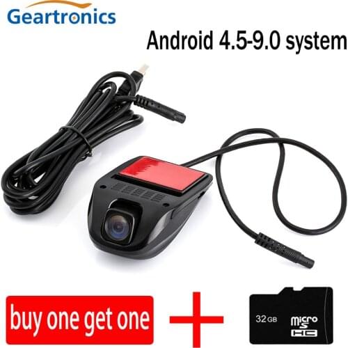 Car DVR Dash Cam USB dvr dash Camera Mini Portable HD Night Vision Dash Cam Registrator Recorder For Android System 4.5-9.0