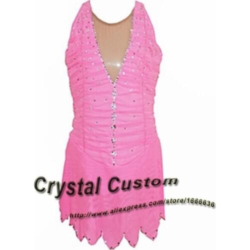 Children Figure Skating Dress Fashion New Brand Vogue Figure Skating Competition Dress For Women DR3095