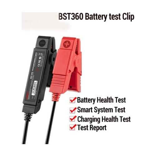 LAUNCH X431 BST360 Battery test Clip Analyzer 12V 2000CCA Voltage Battery Test Car Battery Tester Charging Cricut Load Tools