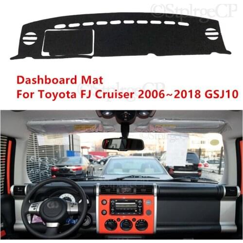 For Toyota FJ Cruiser 2006~2018 GSJ10 High quality Anti-Slip Mat Sunshade Dashmat Protect Carpet Dashboard Cover Pad Accessories