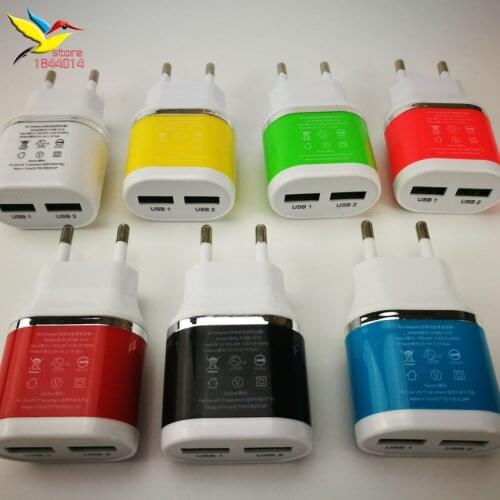 Big kettle style 2USB EU Plug Travel Charger mobile phone charger 2.1A adapter IC smart phone travel for mobile phone 300pcs/lot