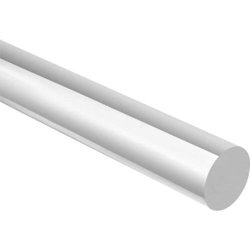 HOT-Acrylic Rod Round Pmma Bar 0.47 Inch Dia 10 Inch Length Clear 2Pcs