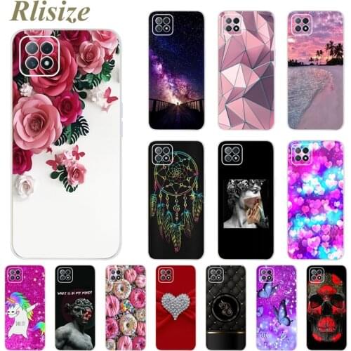 Cute Silicone Case For Oppo A72 5G Case Soft TPU Fundas Back Cover For Oppo A72 5G Phone Cases OppoA72 5G Shockproof Coque 6.5