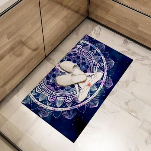 Hongbo Geometric Floor Mat Bohemian Style Meditation YogaArea Rugs Large Home Living Room Bedroom Carpet Doormat