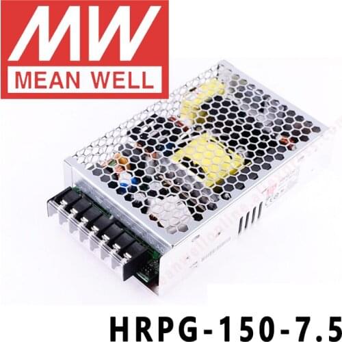 Original MEAN WELL HRPG-150-7.5 7.5V 20A meanwell HRPG-150 7.5V 150W Single Output with PFC Function Power Supply