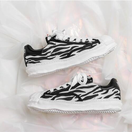 Shell head casual shoes mens autumn new ulzzang Japanese retro Sanyuan Kangyu muffin canvas dissolving shoes z19