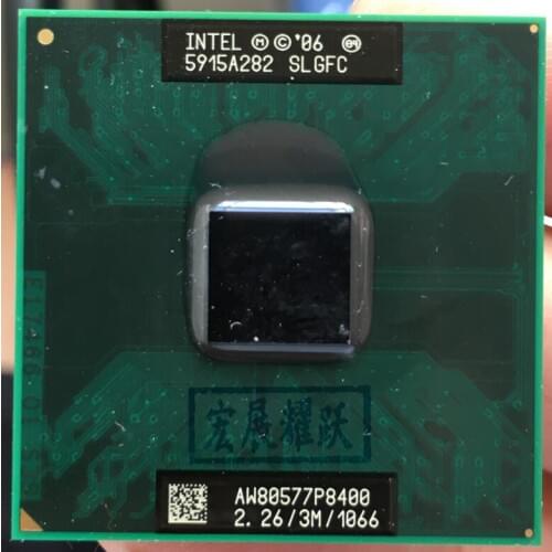 Intel Core 2 Duo P8400 CPU Laptop processor PGA 478 cpu 100% working properly