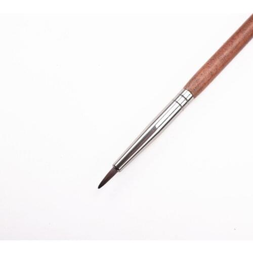 Pro Extra Fine Eyeliner Brush #250 Wood Handle Professional Eye Liner Precision Detail Makeup Brush