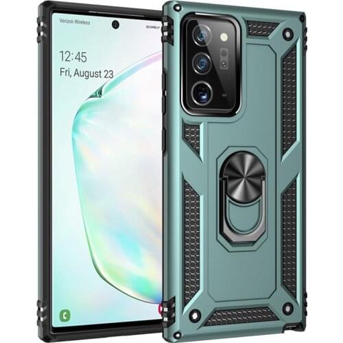 Shockproof Armor Case For Samsung Galaxy Note 20 Ultra S21 A52 A72 S20 FE 5G 9 8 S10 Plus S9 S8 Note9 S8Plus Covers &Ring Holder