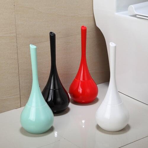 Multicolor Round Ceramic Base toilet brush long-handled cleaning suit cleaning brush Bathroom accessories set Home Decoration
