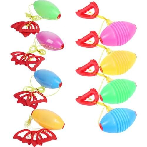 Kids Jumbo Speed Balls Shuttle Zip Sensory Toys Training Ability Game Flexible Outdoor Fitness Interactive Game