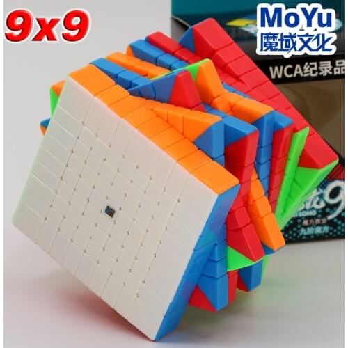 Magic cube puzzle MoYu MeiLong 9x9x9 9x9 YuXin little magic 9*9 WCA professional twist wisdom cube game toys