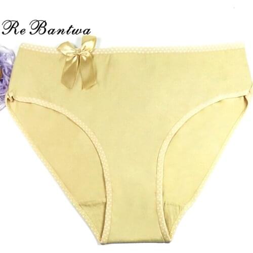 Rebantwa Women Underwear Cotton Big Size Sexy Panties lingerie Mom Briefs Oversized Calcinha Mothers Knickers Plus Size 4XL