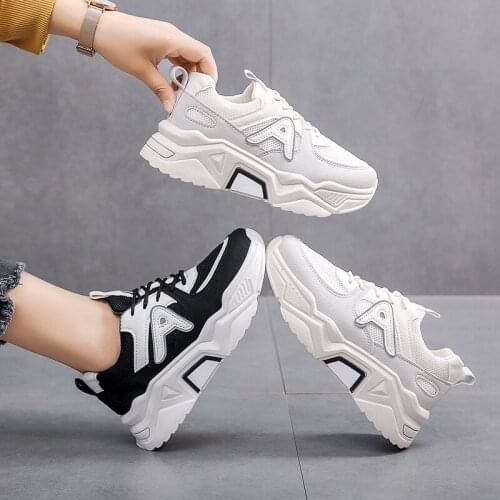 2019 Chunky Sneakers Women Fashion Platform Shoes Femme Vulcanize Shoes Womens Casual Krassovki Female Trainers Shoes X15-16
