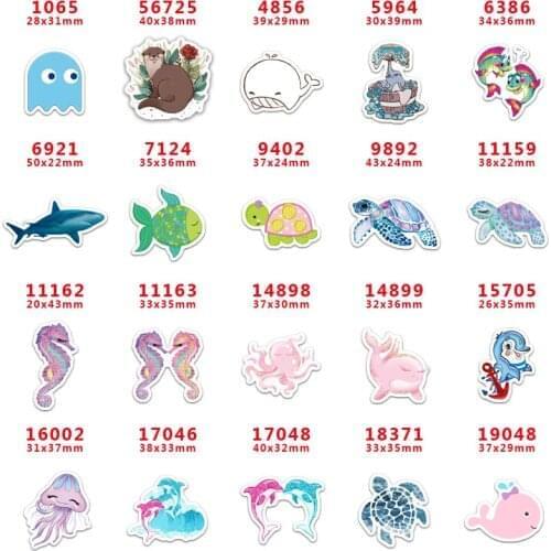 10 Pcs Cartoon Planar Resin Cabochons PR1065