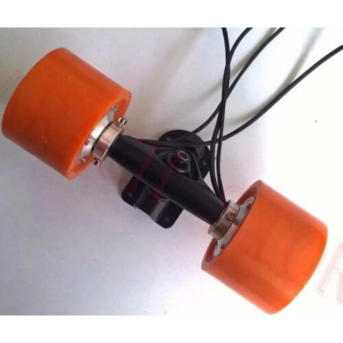 200W 48V electric wheel hub motor for scooter , electric skateboard longboard motor , electric scooter kit