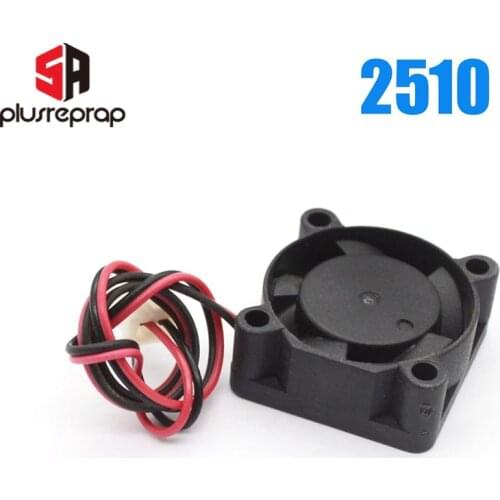 2510 12V 5V Brushless Cooling Fan for Reprap 3D Printer Parts DC Cooler 25x25x10mm Plastic Fan
