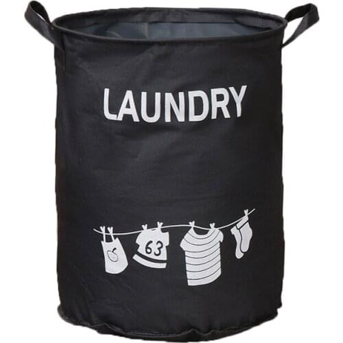6PCS / LOT Simple Oxfordshire Household Laundry Basket In The Bathroom For A Laundry Basket