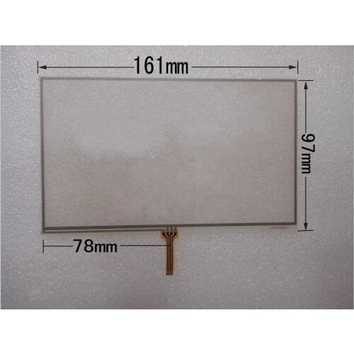 7 inch hua chuang E road V-12TV GPS navigation device external screen 161*97MM