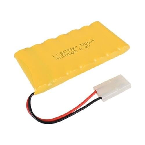 8.4v 1000mah Rechargeable Battery + 8.4v Charger For Rc toy Cars Tank Robots Gun RC Boats AA Ni-CD 8.4v 700mah NiCD Battery Pack